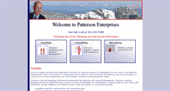 Desktop Screenshot of pattersonenterprisesltd.com