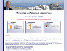 Tablet Screenshot of pattersonenterprisesltd.com